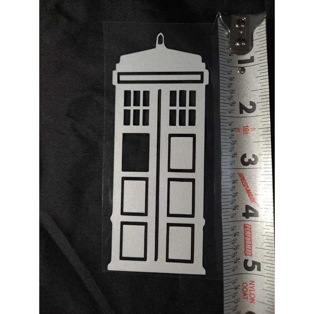 DOCTOR WHO -TARDIS -Vinyl Auto Decal -5
